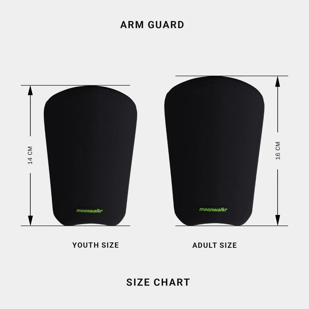Moonwalkr Cricket Arm Guard Black Youth