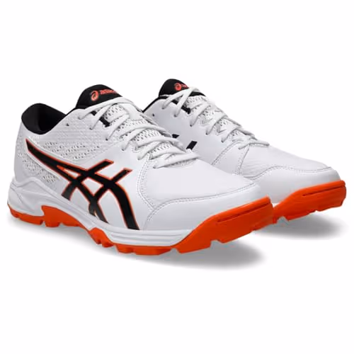 ASICS Gel-Peake 2 Cricket Shoes Rubber Spike White/Electric Blue Size 11