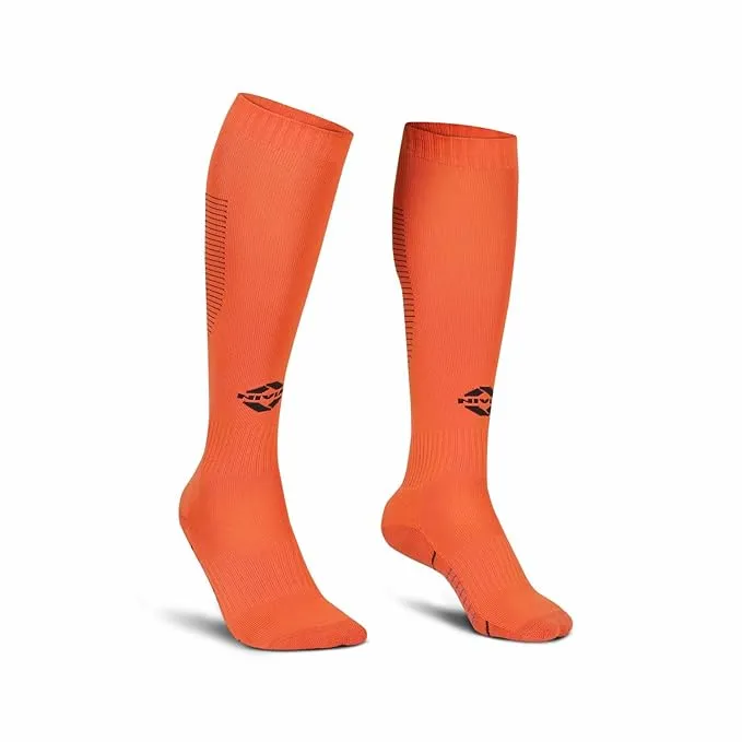 Nivia PP Football Stockings 991 Orange/Black Size L