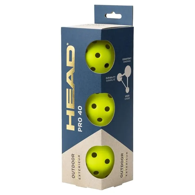 HEAD Pro 40 Pickleball Fluorescent