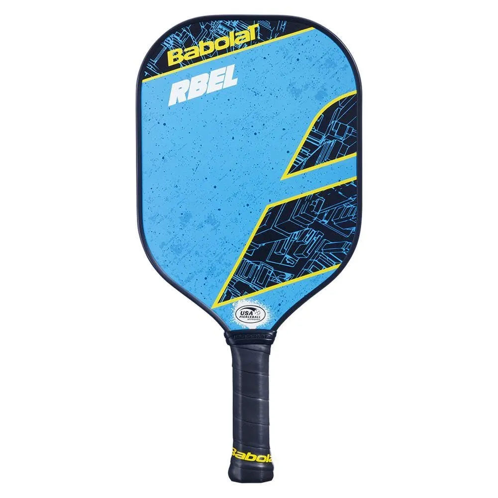 Babolat RBEL Rebel 14mm Pickleball Paddle Blue 216g Lightweight Fast Hands
