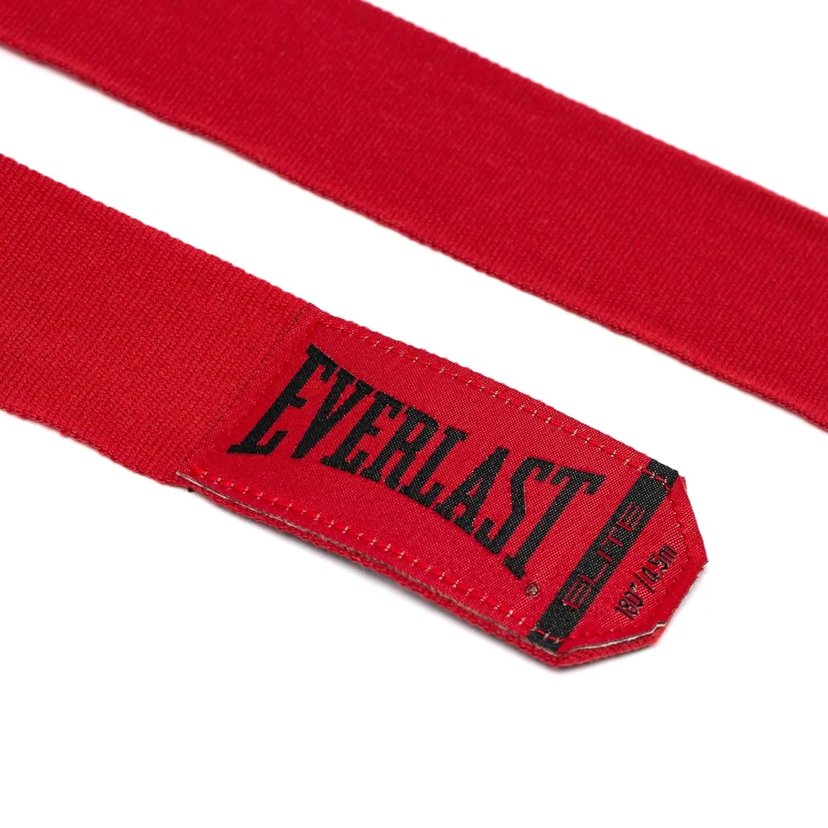 Everlast Pro Boxing Hand Wraps Red 180" (4.55m) Poly-Cotton Thumb Loop Hook-Loop