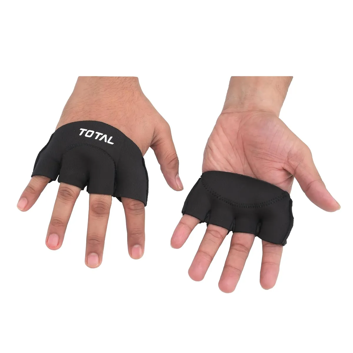 Total Fielding Cricket Catching Gloves Finger Cut Design Medium