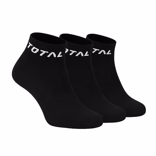 Total TS-SCK-2022 Kids Ankle Socks Black Single Pair