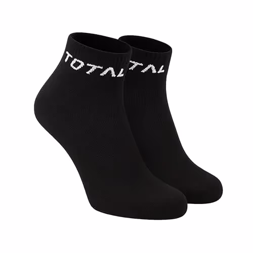 Total TS-SCK-2022 Kids Ankle Socks Black Single Pair