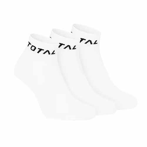 Total TS-SCK-2022 Kids Ankle Socks White Pack of 3