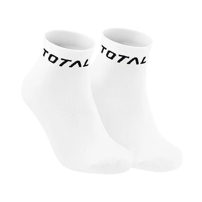 Total TS-SCK-2022 Kids Ankle Socks White Pack of 3