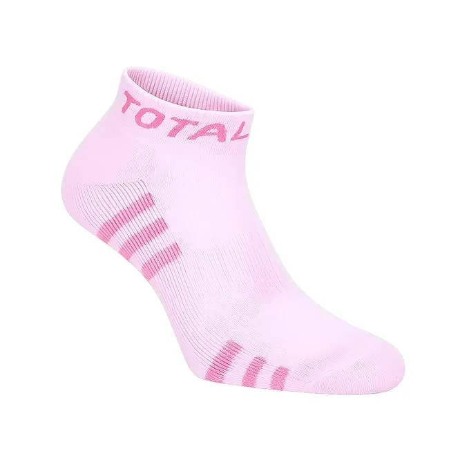 Total TS-SC-2009 Women's Ankle Socks Pink Single Pair