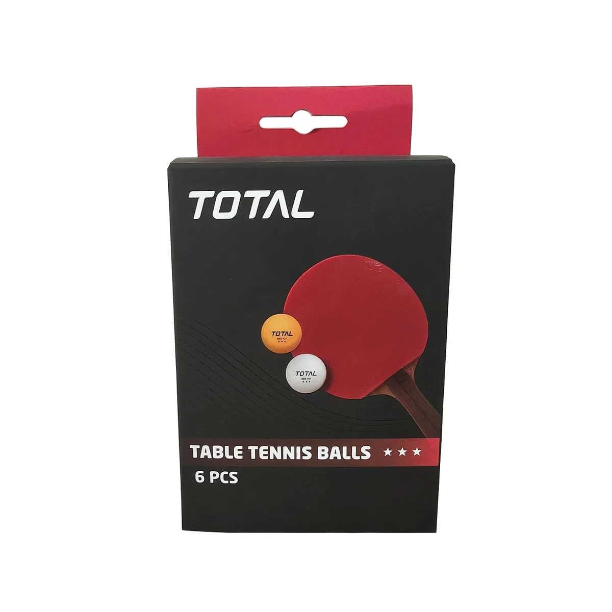 Total TSF4-7 ABS Table Tennis Ball Pack of 6 Training Grade