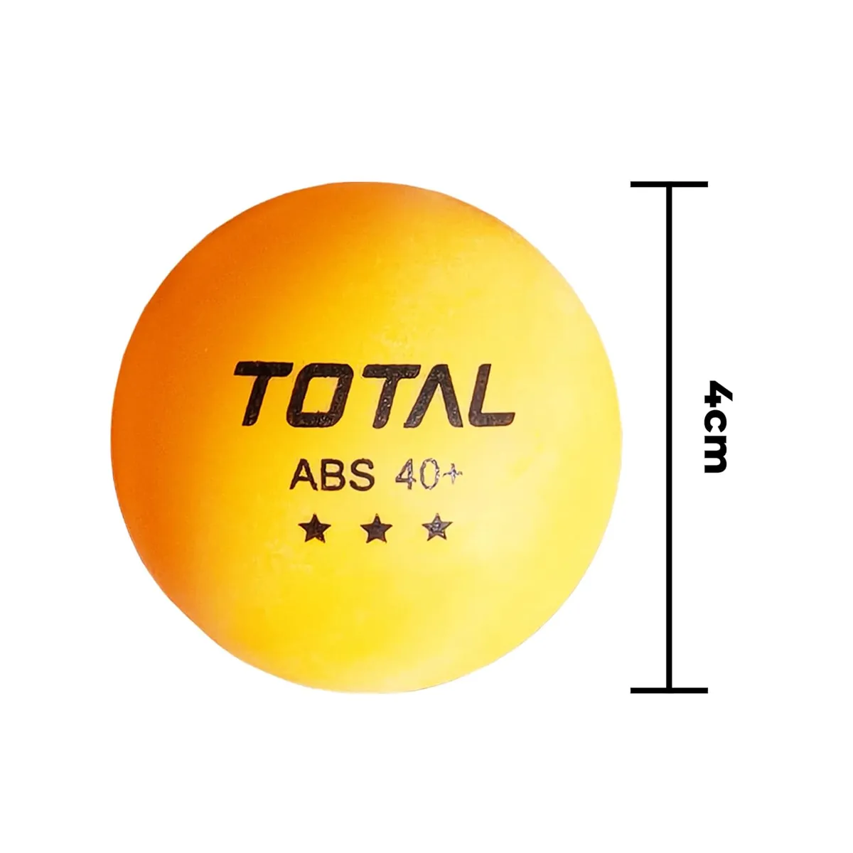 Total TSF4-7 ABS Table Tennis Ball Pack of 6 Training Grade