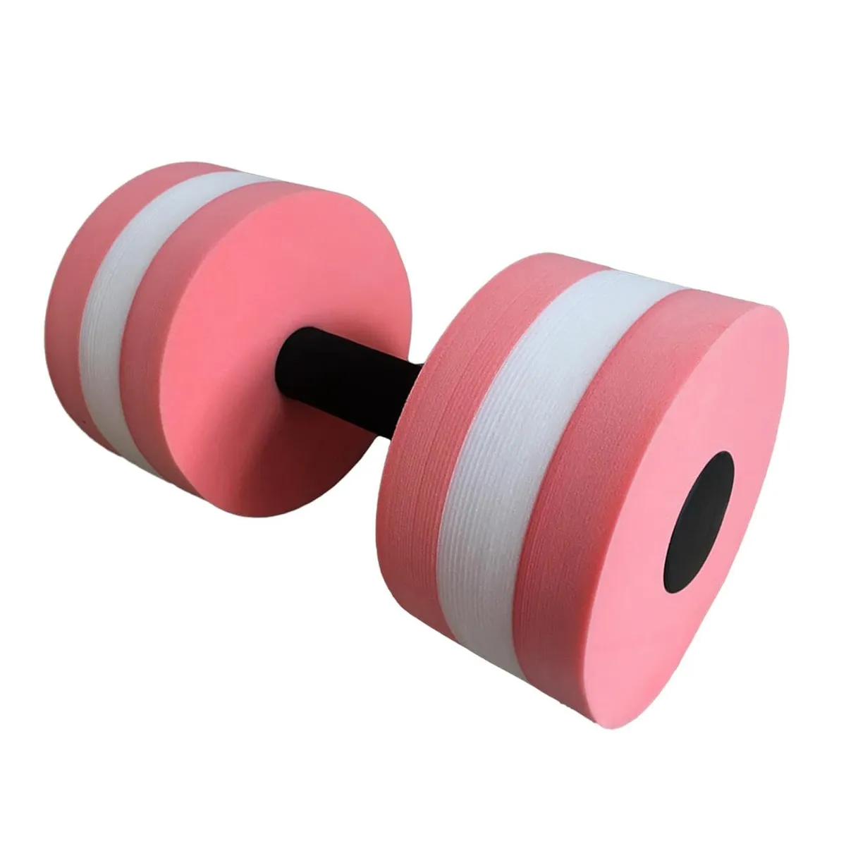 Total Sports Aqua Dumbbell Pair Pink Pool Fitness