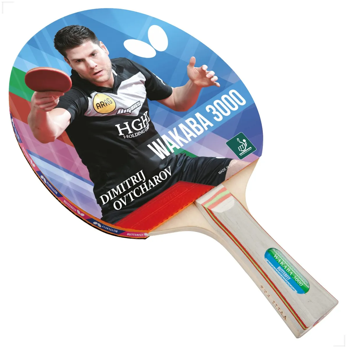 Butterfly Wakaba 3000 Table Tennis Bat Advanced