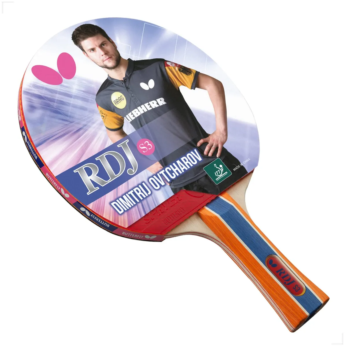 Butterfly RDJ S3 Table Tennis Bat Intermediate