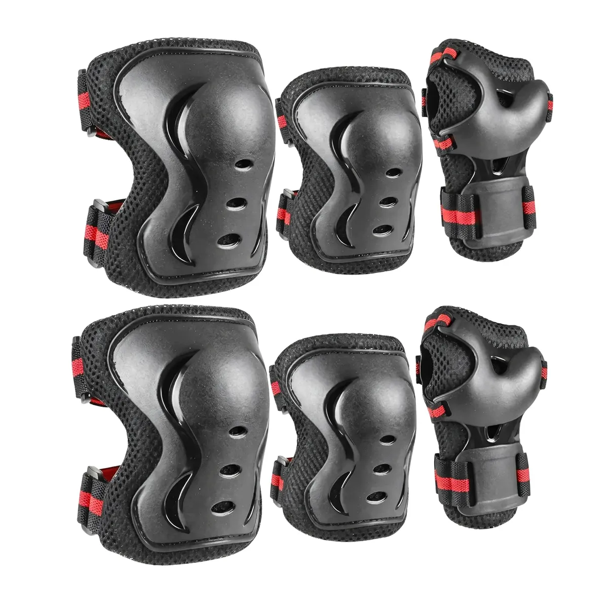 Total CH-TS2109 Skating Protective Set Red Size XS