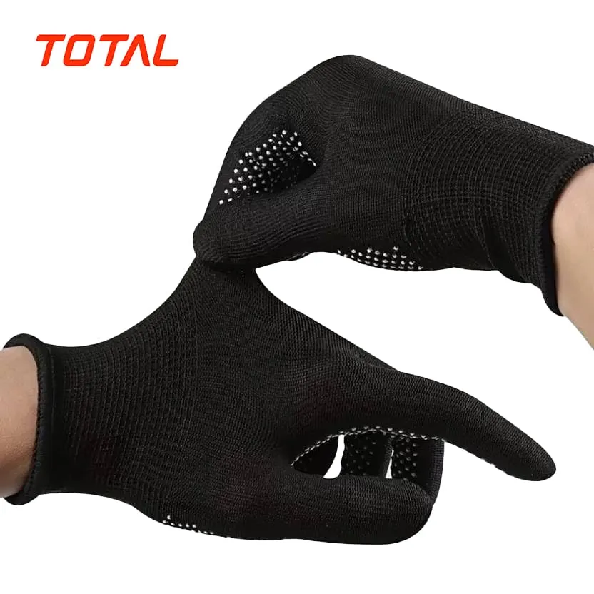 Total HI-Regular Cricket Tennis Batting Gloves Black