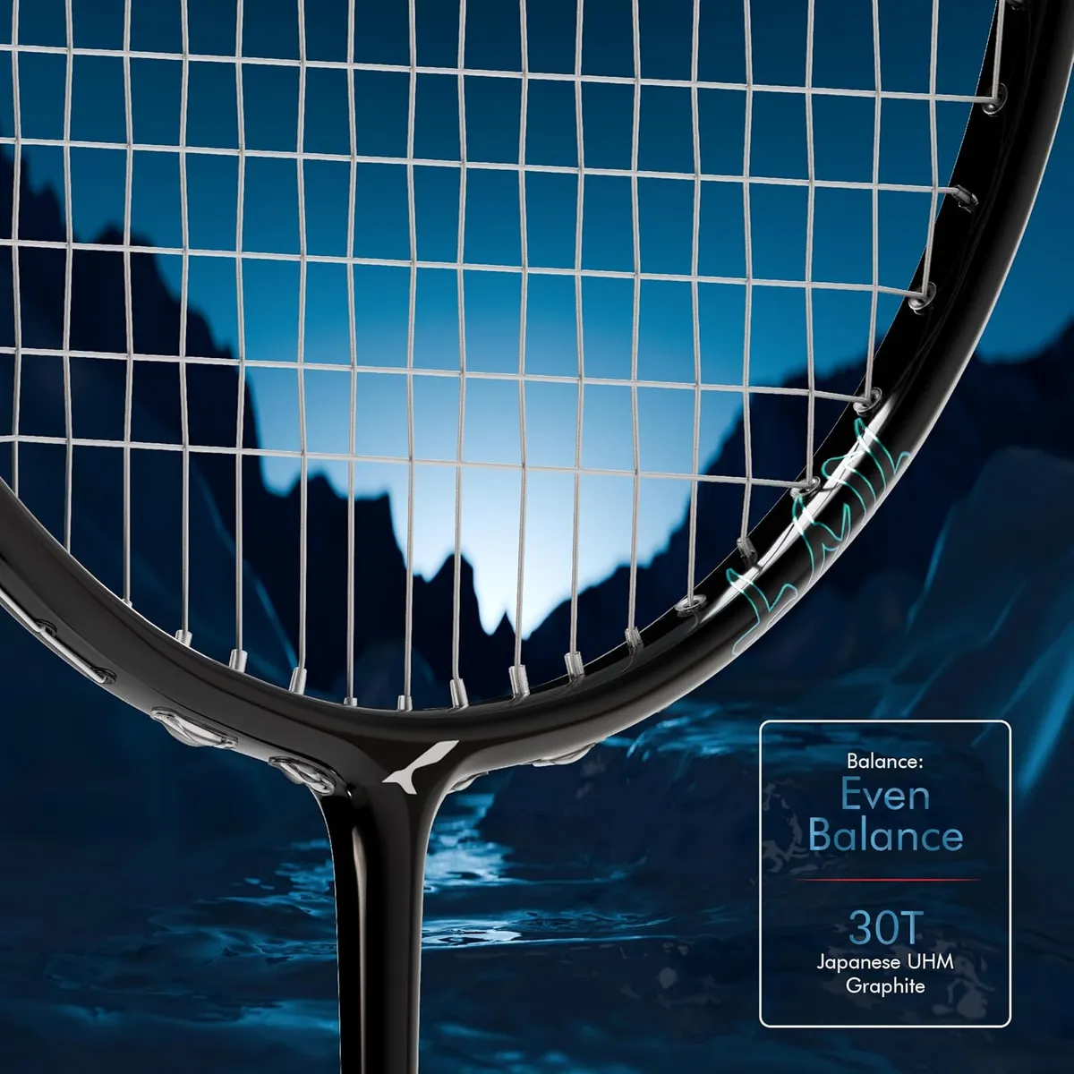 Katana Ghost Ice Edition Bundle Badminton Racquet