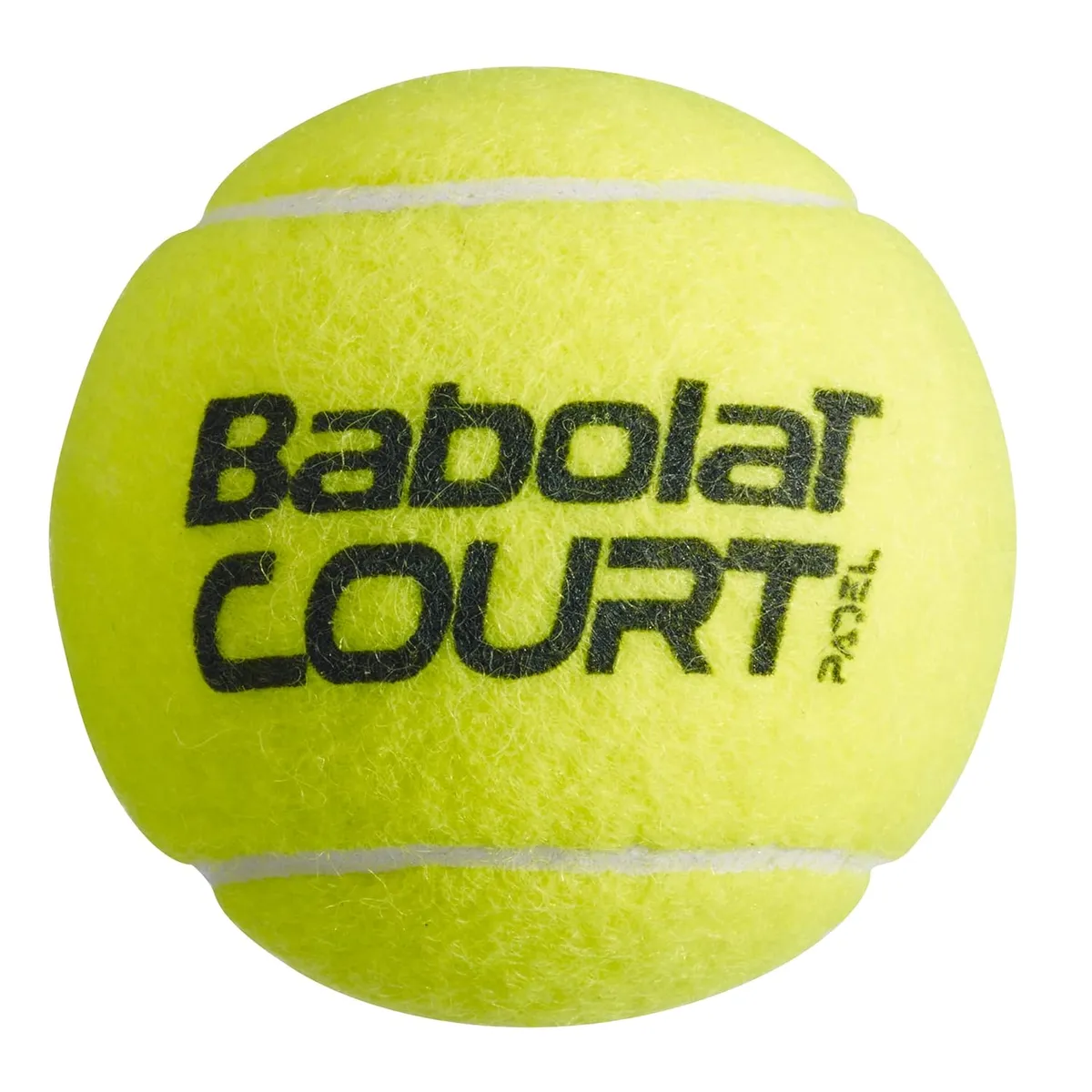 Babolat Court X3 Padel Balls Can of 3 FIP APT Official Ball Yellow