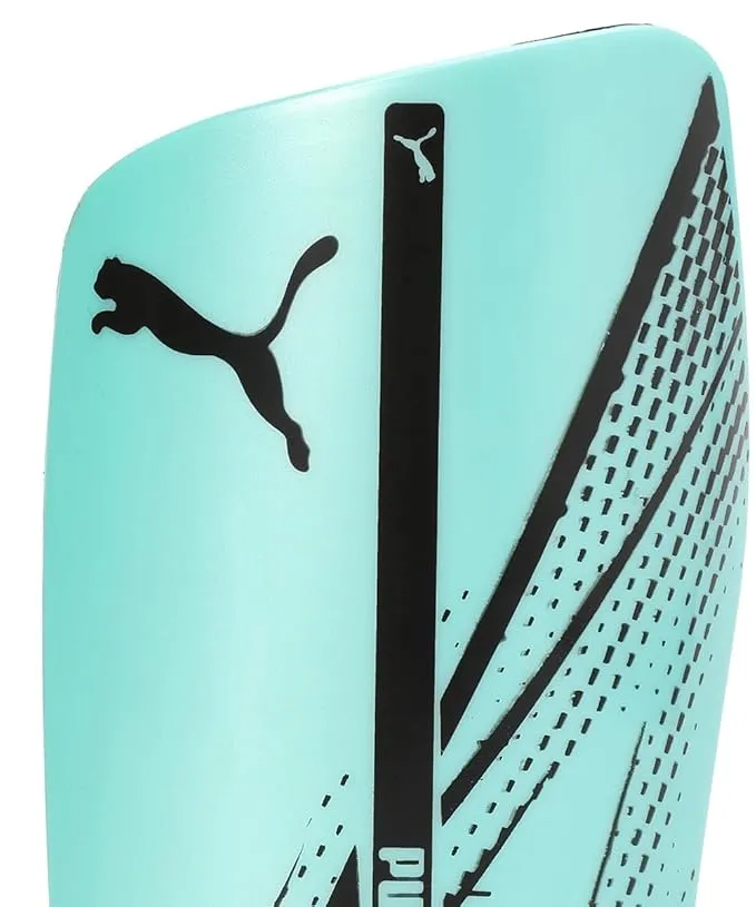 PUMA Attacanto Shin Guards 030887_07 Electric Peppermint/PUMA Black Size L