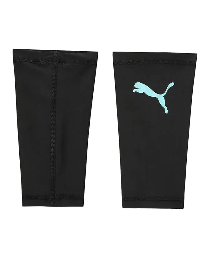 PUMA Attacanto Shin Guards 030887_07 Electric Peppermint/PUMA Black Size L