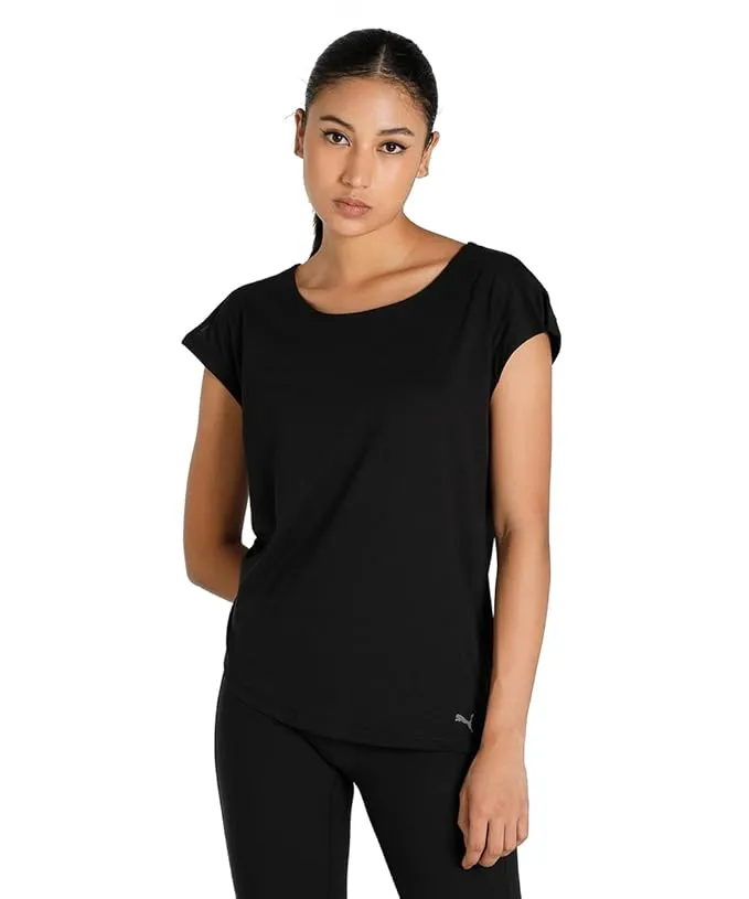 PUMA Women's T-Shirt 521607 Puma Black Size XL