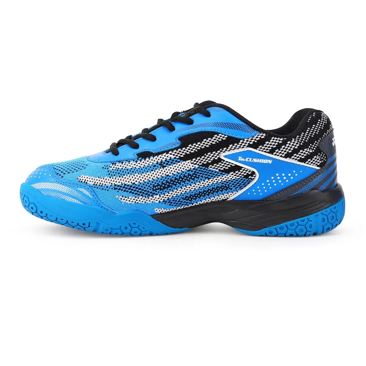 Yonex V200-i Badminton Shoes Duo Foam Carbon Sheet HexaGrip Tru Shape Hyper Royal Slate Black UK 9