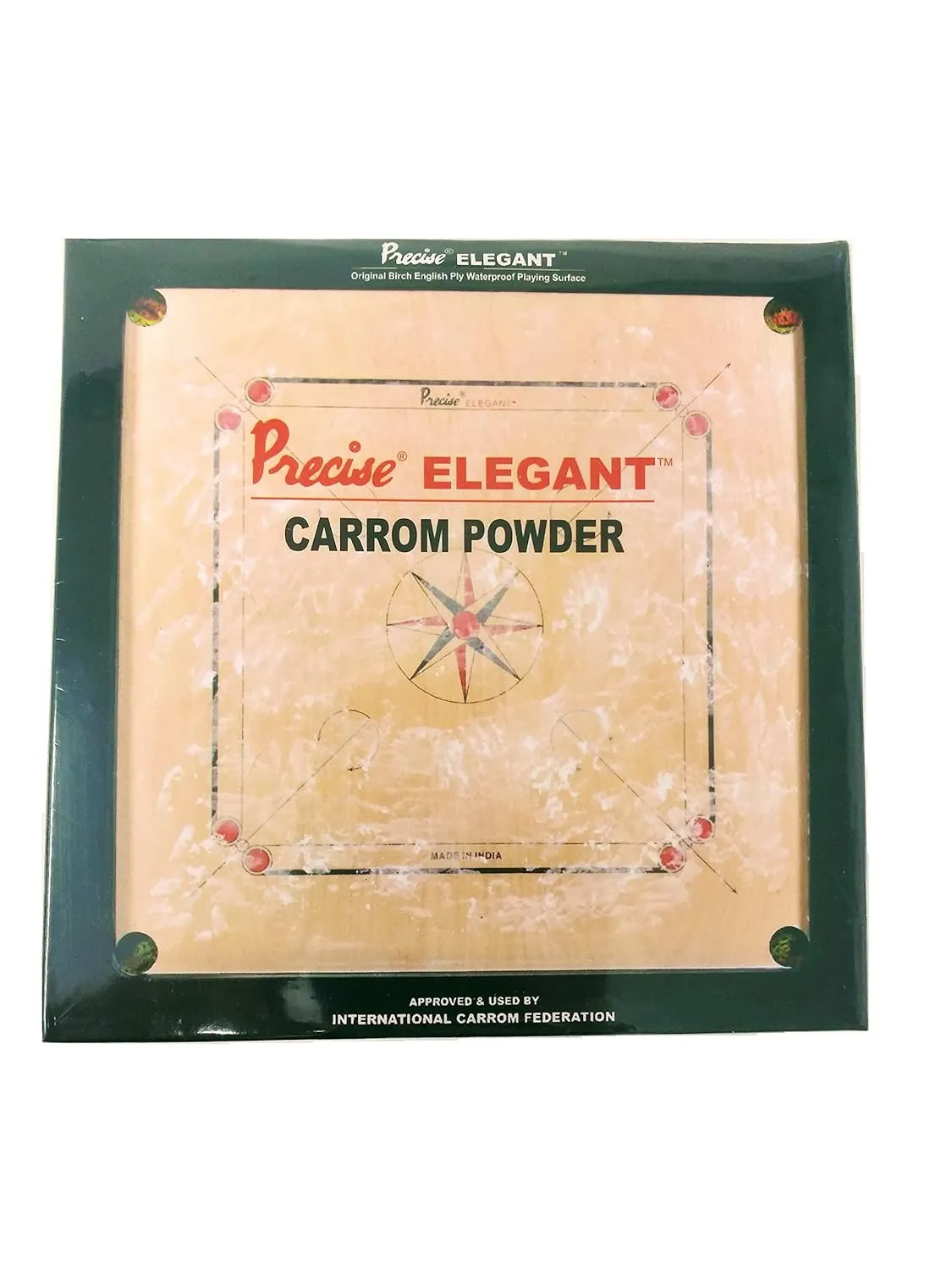 Precise Elegant CP03 Carrom Powder 250gm Non-Toxic Patented Formula for Birch Ply Boards