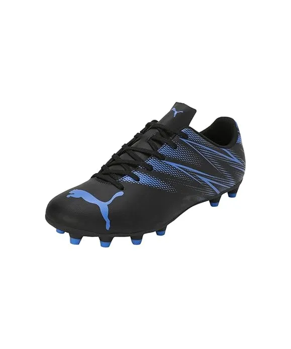 PUMA Attacanto FG/AG Men's Football Boots 107477_08 PUMA Black/Bluemazing UK Size 9