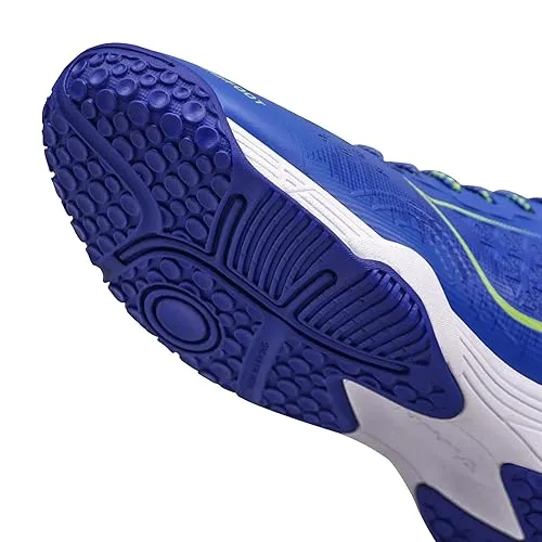 Nivia Hy-Court 3.0 Badminton Shoes BD-1262RB Duo Foam Herringbone Non-Marking Royal Blue UK 10