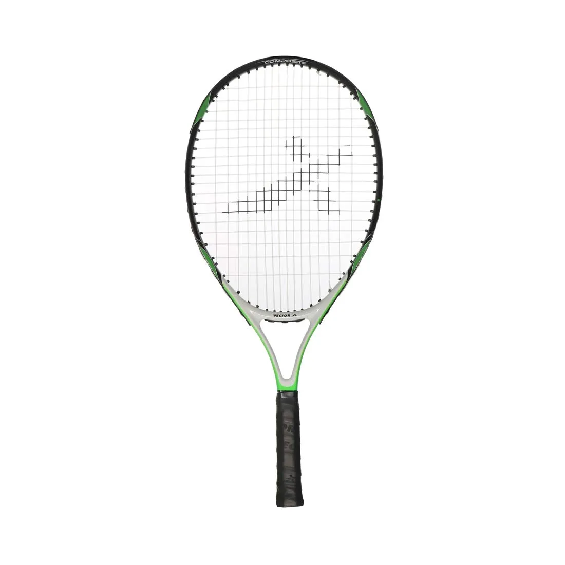 Vector X VXT-1100 Junior Tennis Racquet 23 Inch Green Silver