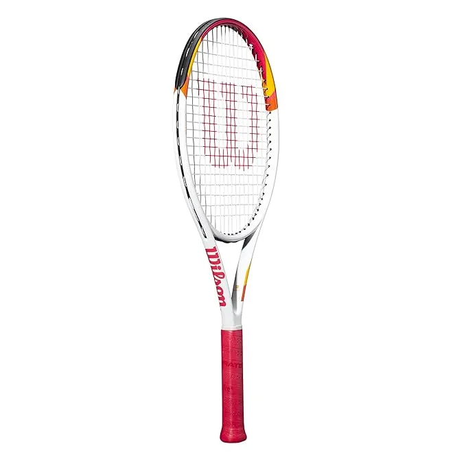 Wilson Six One Tennis Racquet White-Red-Yellow GRP3 (265g)