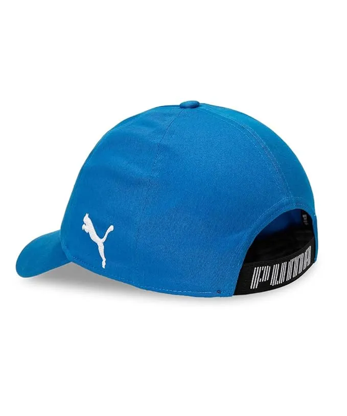 PUMA teamLIGA Contrast Visor Football Cap Electric Blue/PUMA Black
