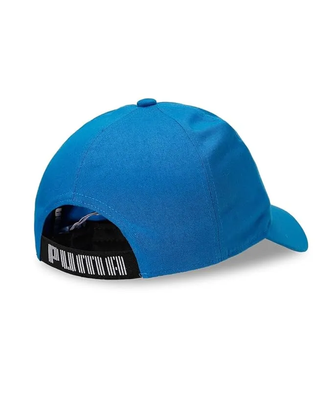 PUMA teamLIGA Contrast Visor Football Cap Electric Blue/PUMA Black