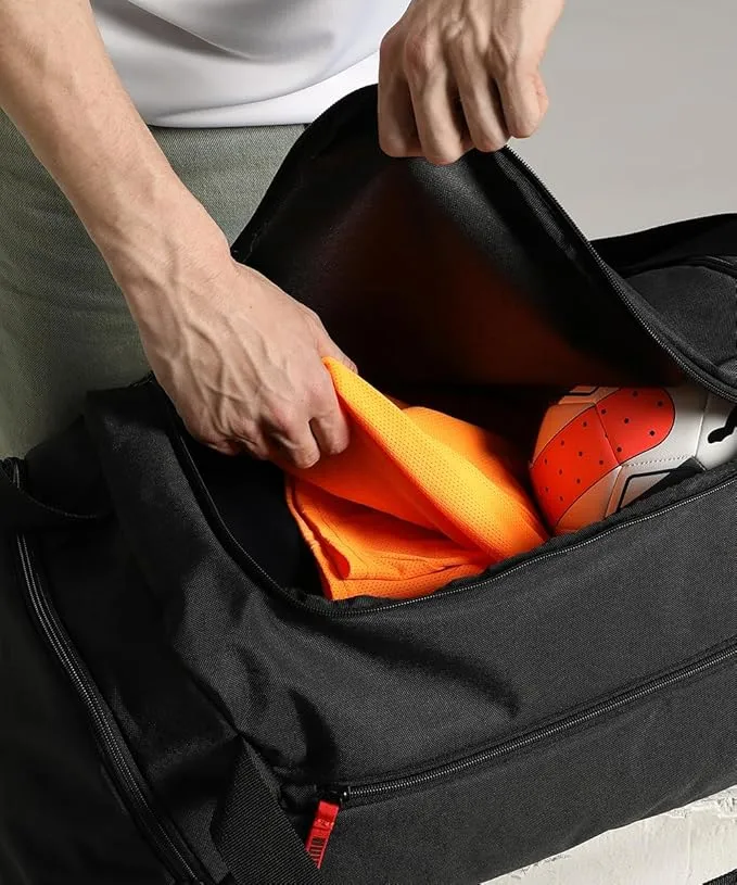 PUMA PUMA Fundamental Sports Bag PUMA Black 091097-01 Multiple Compartments Shoulder Strap Training