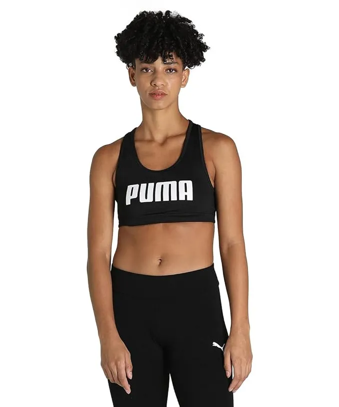 Puma Mid Impact 4Keeps Sports Bra Black L