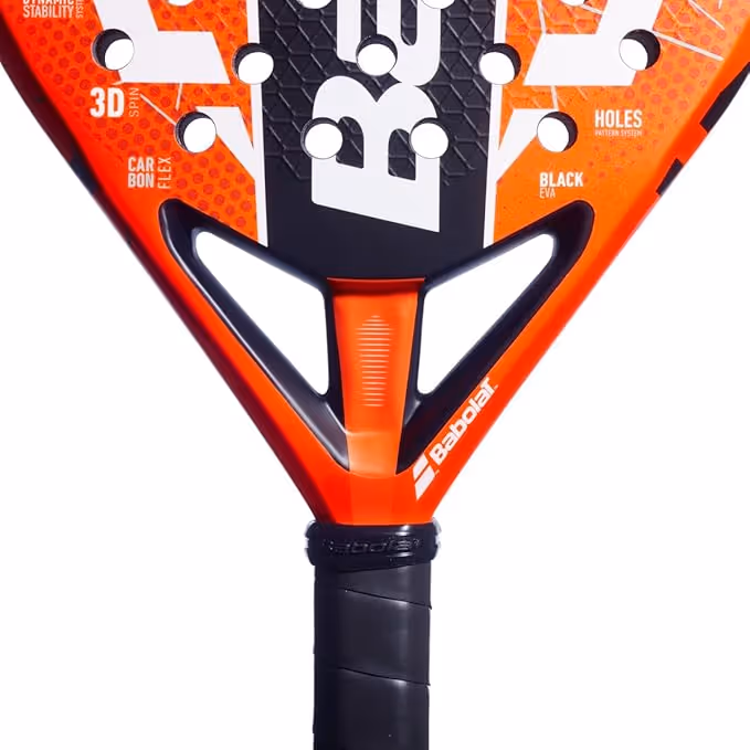 Babolat Veron Juan Lebron 3.0 Padel Racket Orange/Black