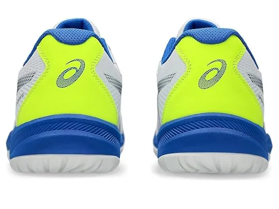 ASICS Upcourt 6 Badminton Shoes White/Blue UK 9