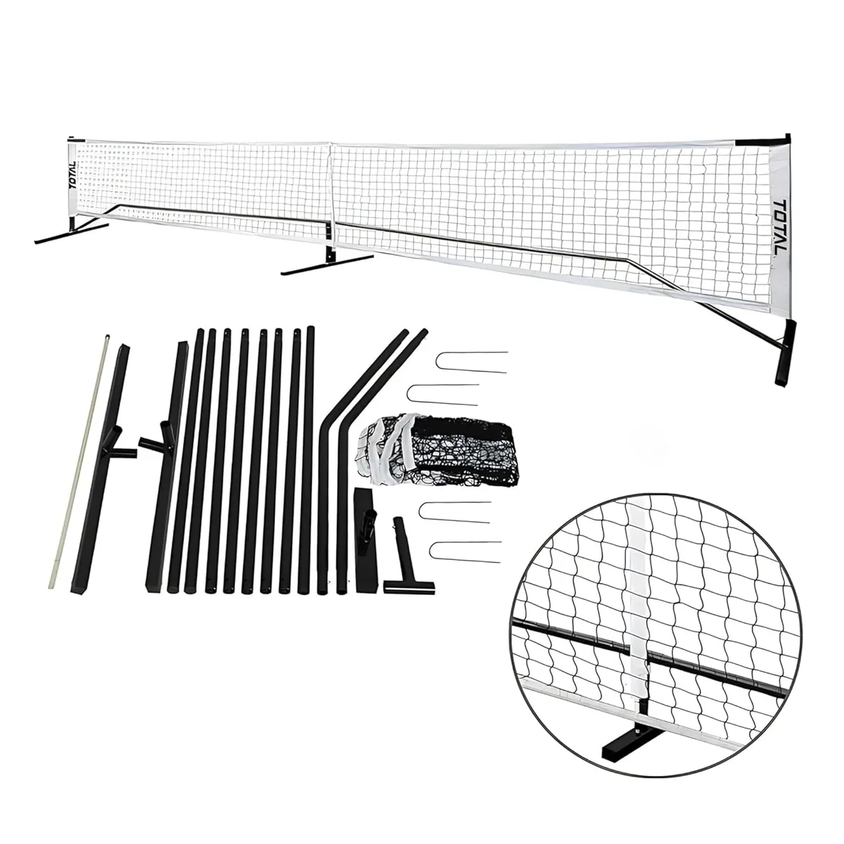TOTAL TSF6-20 Pickleball Net Pole System