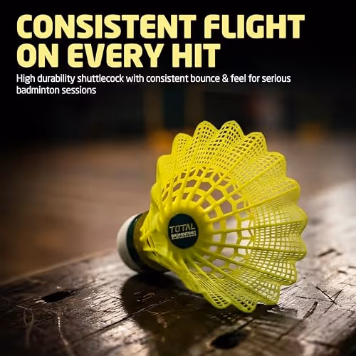 Total TS-450 Nylon Badminton Shuttlecock (Pack of 6)