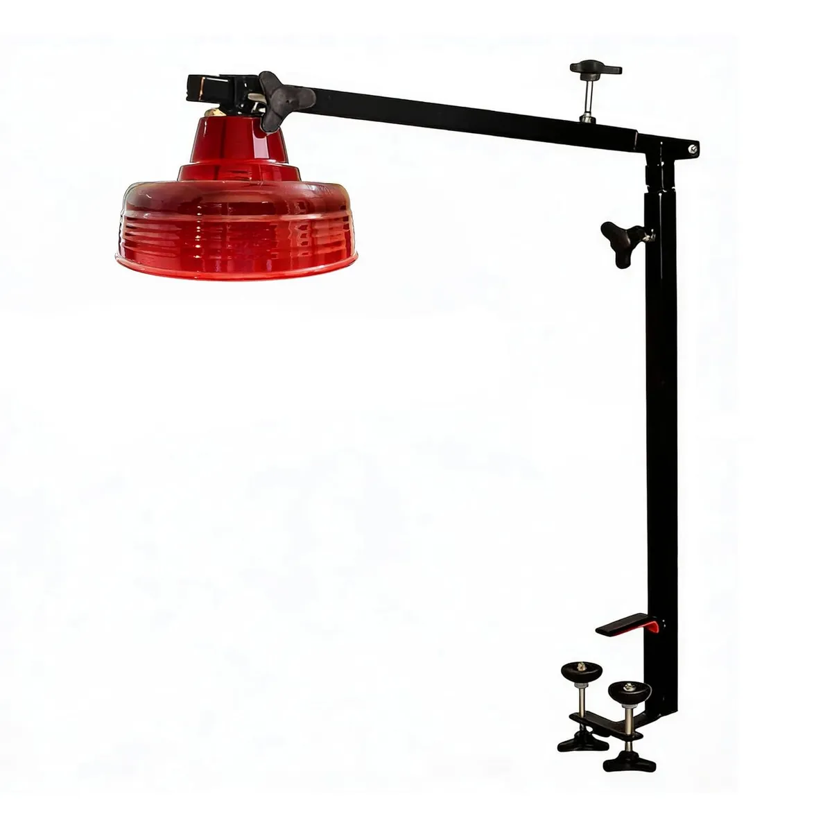 Total ASI Adjustable Carrom Lamp Shade Foldable Metal Frame Height Angle Adjustable Lighting
