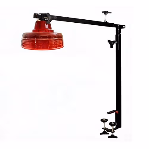 Total ASI Adjustable Carrom Lamp Shade Foldable Metal Frame Height Angle Adjustable Lighting