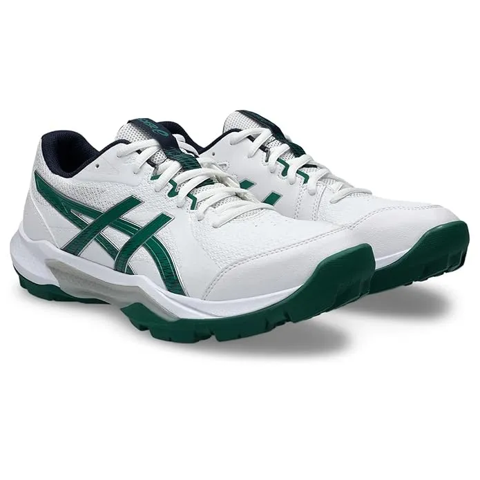 ASICS Gel-Peake 3 Cricket Shoes White Jasper Green Size 7