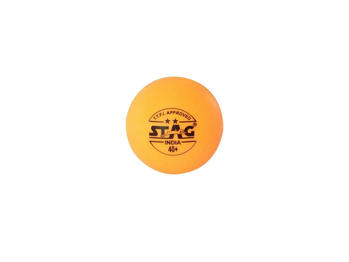 Stag 2 Star Table Tennis Ball Pack of 6 2 Star