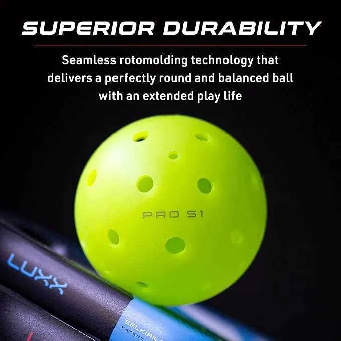 Selkirk Pro S1 Pickleball Green Pack of 4