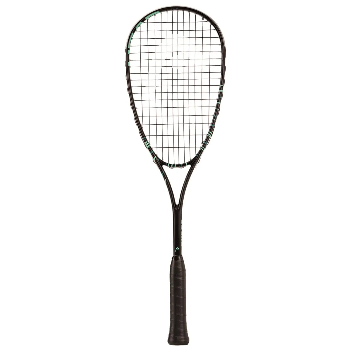 HEAD Cyber Elite Squash Racquet 190g Black Strung Beginner
