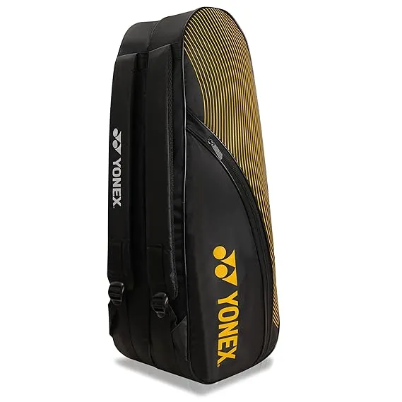 Yonex SUNR 24035 BT5 Badminton Kitbag 41L Foam Lined Two Compartment Black/Deep Yellow