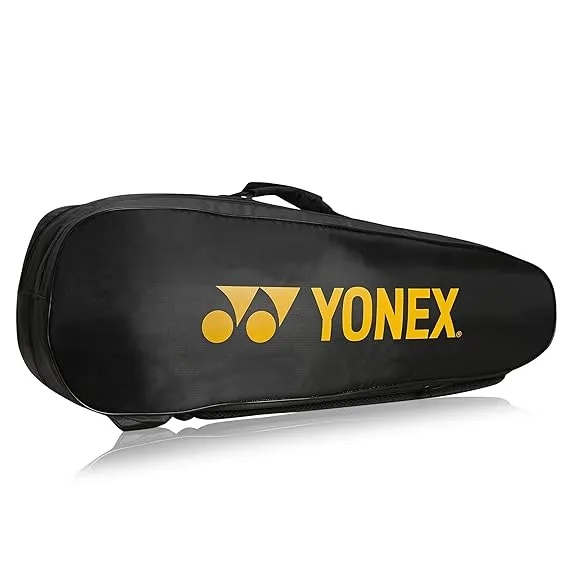 Yonex SUNR 24035 BT5 Badminton Kitbag 41L Foam Lined Two Compartment Black/Deep Yellow