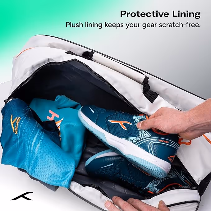 Hundred HPCK-5M387-2 Pickleball Racket Bag White
