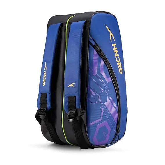 Hundred Pickleball Racket Bag Royal Blue HPCK-5M387-3 2 Paddles Ball Compartment Premium Polyester Ergonomic Straps