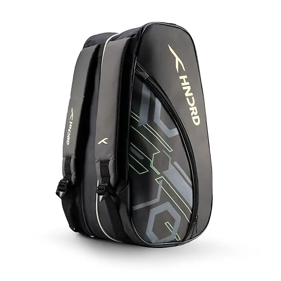 Hundred Pickleball Racket Bag Sage Green HPCK-5M387-5 2 Paddles Ball Compartment Premium Polyester Ergonomic Straps