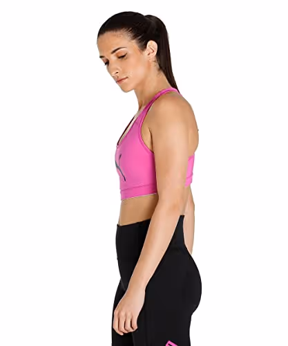Puma Mid Impact 4Keeps Sports Bra Grey L